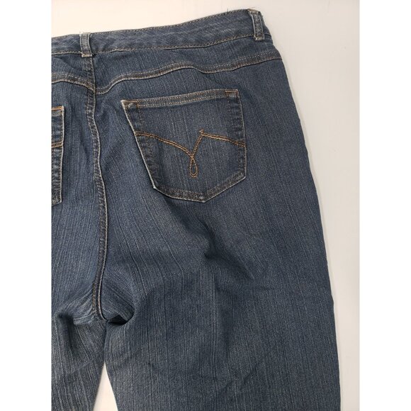 Just My Size Women's Blue Jeans - Picture 11 of 16